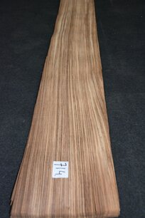 Zebrano Veneer 230 x 24 cm | 0.6 mm | 0,55m² Zebrano Veneer 230 x 24 cm | 0.6 mm | 0,55m²